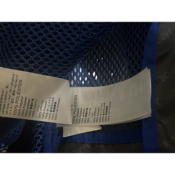 Jansport Mesh Backpack Full Size Book Bag See Through Navy Blue New JS0A2SDG - Picture 14 of 16